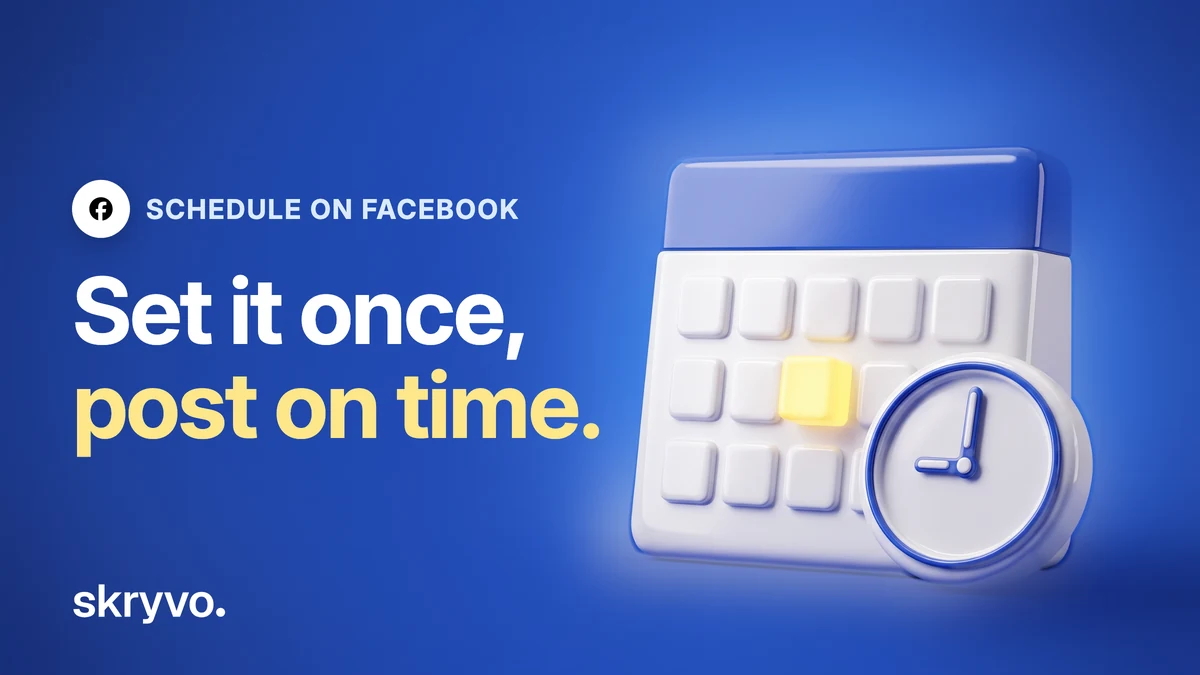 How to Schedule Posts on Facebook (Pages, Reels, Live)