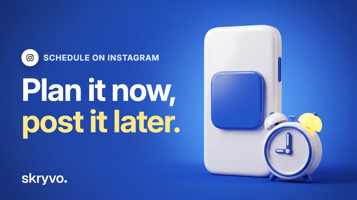 How to Schedule Instagram Posts, Reels and Stories